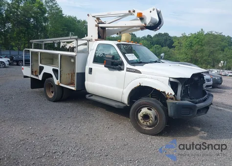 2012 Ford F-450 Chassis Xl из США, поврежденный, VIN 1FDUF4GY9CED19550